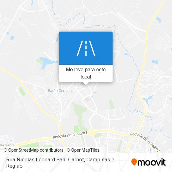Rua Nicolas Léonard Sadi Carnot mapa