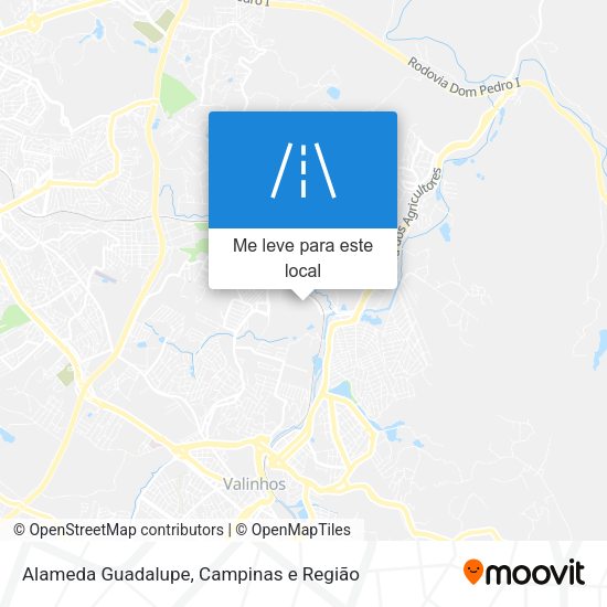 Alameda Guadalupe mapa