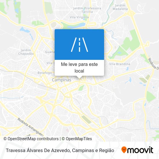 Travessa Álvares De Azevedo mapa