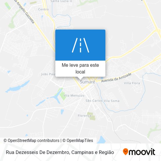 Rua Dezesseis De Dezembro mapa