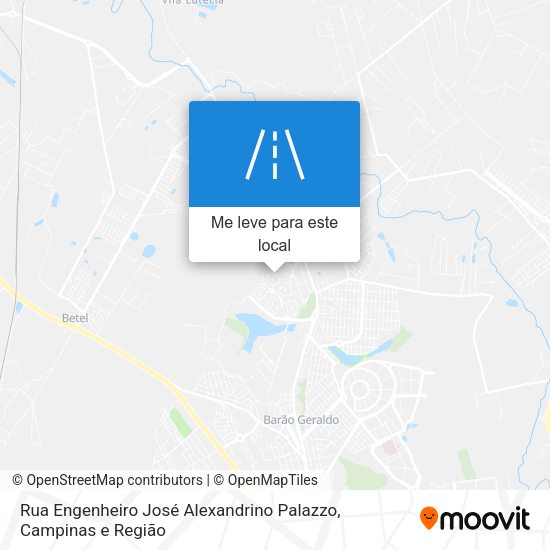 Rua Engenheiro José Alexandrino Palazzo mapa