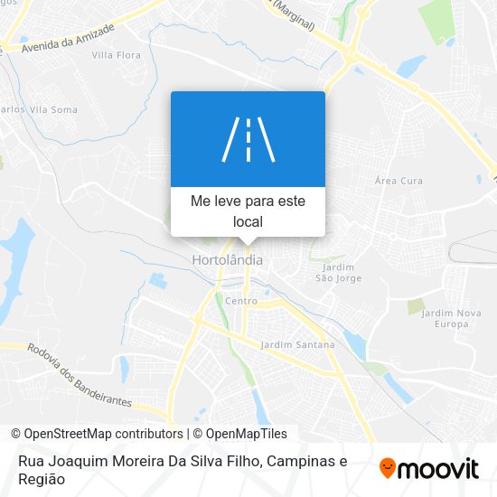 Rua Joaquim Moreira Da Silva Filho mapa