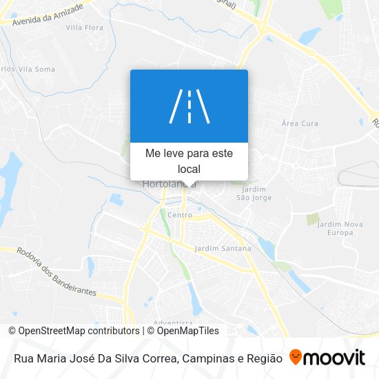 Rua Maria José Da Silva Correa mapa