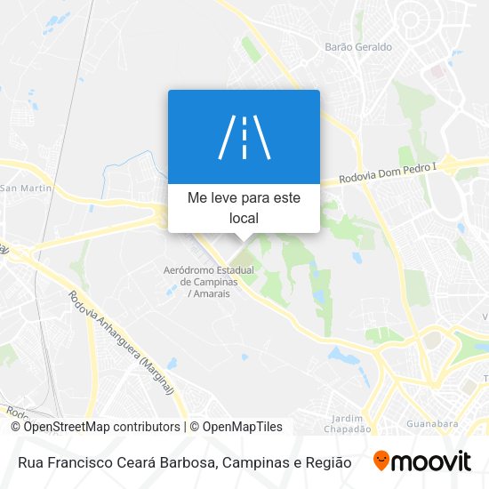Rua Francisco Ceará Barbosa mapa