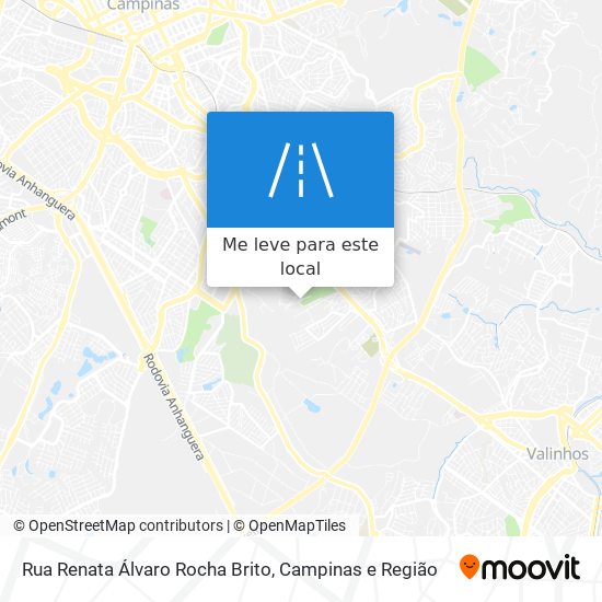 Rua Renata Álvaro Rocha Brito mapa