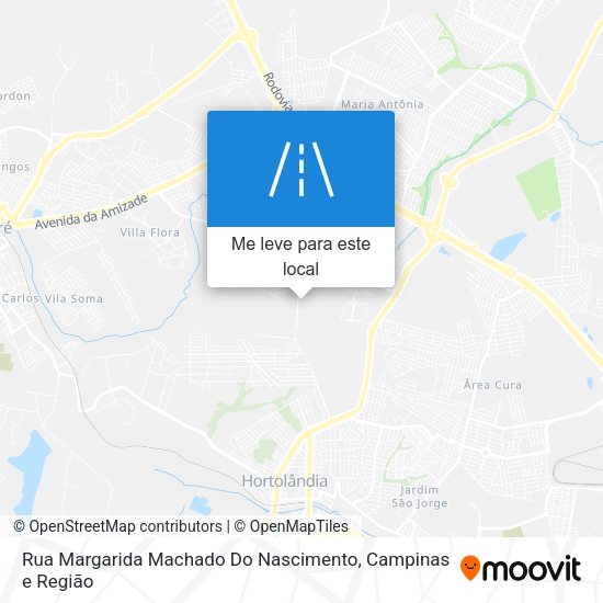 Rua Margarida Machado Do Nascimento mapa