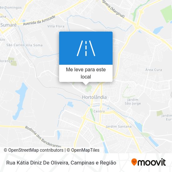 Rua Kátia Diniz De Oliveira mapa