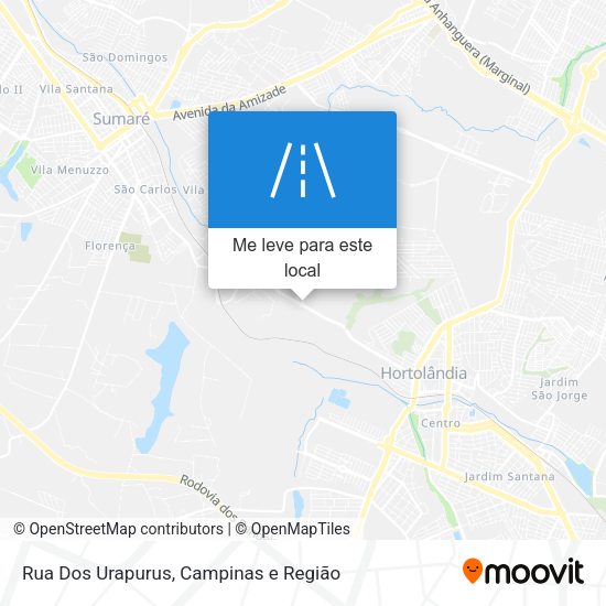 Rua Dos Urapurus mapa