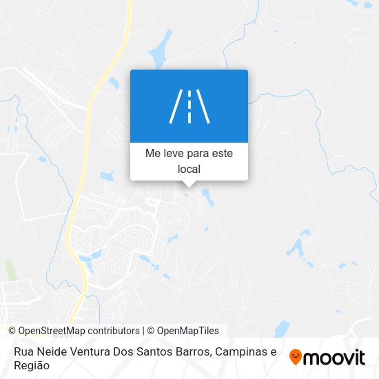 Rua Neide Ventura Dos Santos Barros mapa