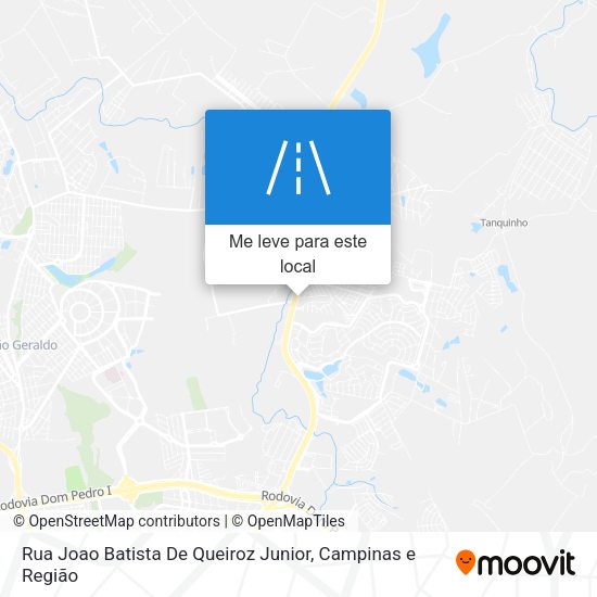 Rua Joao Batista De Queiroz Junior mapa