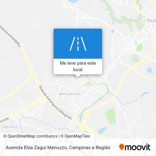 Avenida Elza Zagui Menuzzo mapa