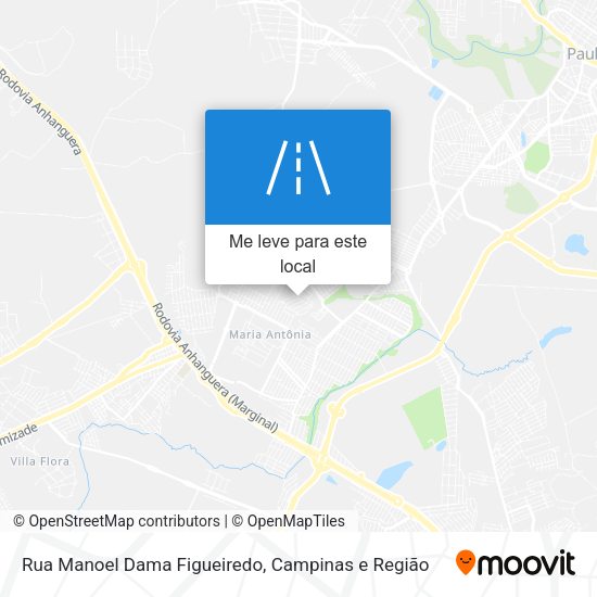 Rua Manoel Dama Figueiredo mapa