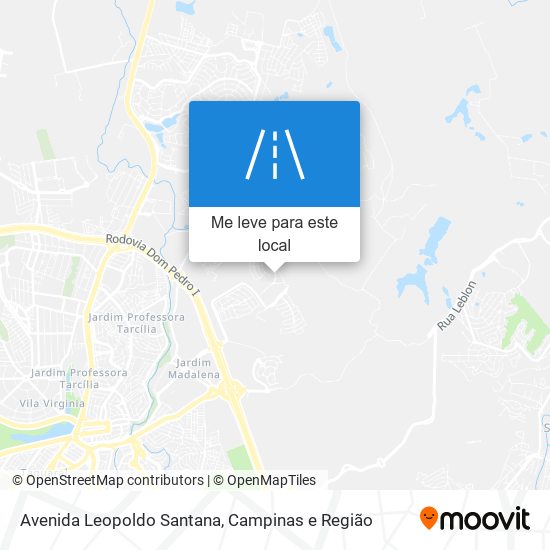 Avenida Leopoldo Santana mapa