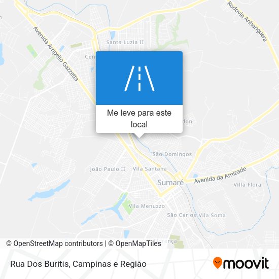 Rua Dos Buritis mapa