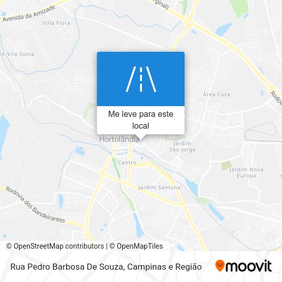 Rua Pedro Barbosa De Souza mapa