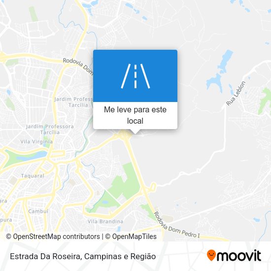 Estrada Da Roseira mapa