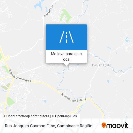 Rua Joaquim Gusmao Filho mapa