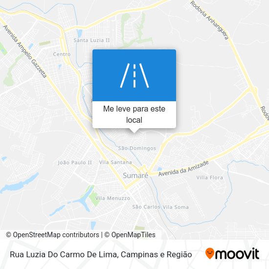Rua Luzia Do Carmo De Lima mapa