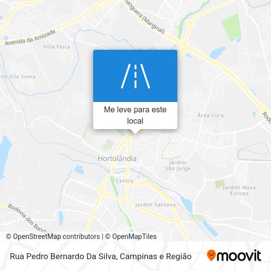 Rua Pedro Bernardo Da Silva mapa