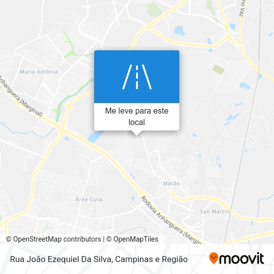 Rua João Ezequiel Da Silva mapa