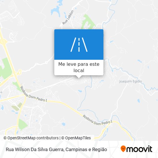 Rua Wilson Da Silva Guerra mapa