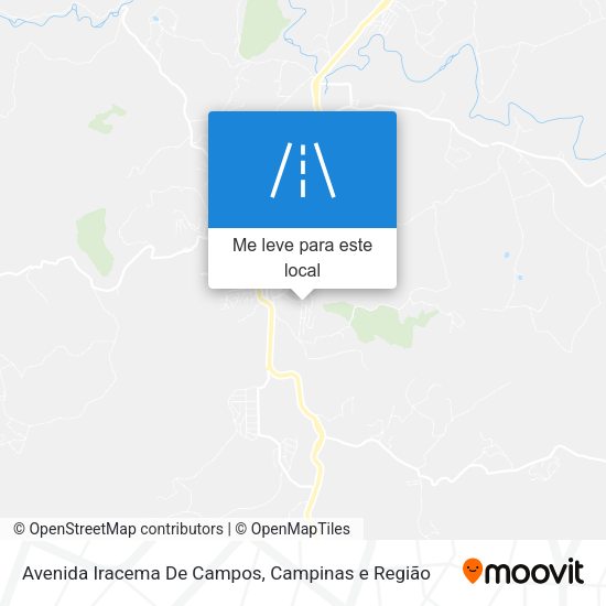 Avenida Iracema De Campos mapa