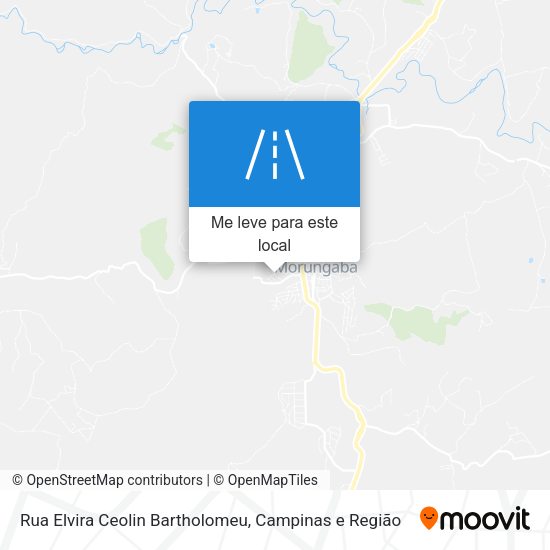 Rua Elvira Ceolin Bartholomeu mapa