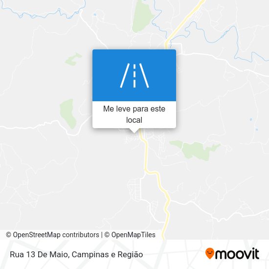 Rua 13 De Maio mapa