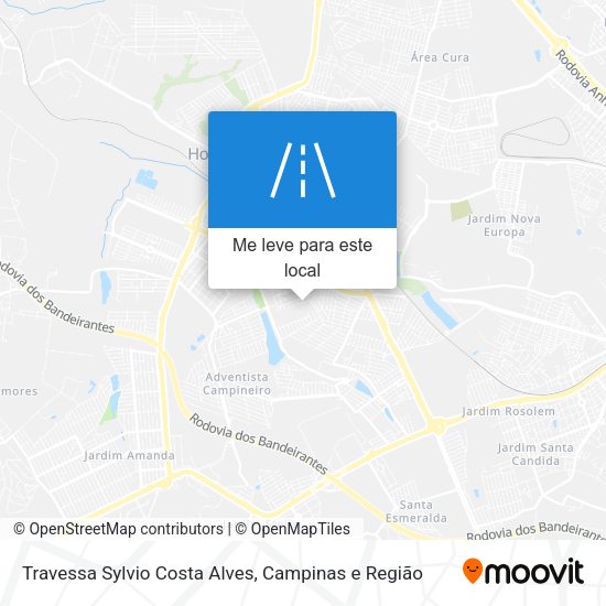 Travessa Sylvio Costa Alves mapa