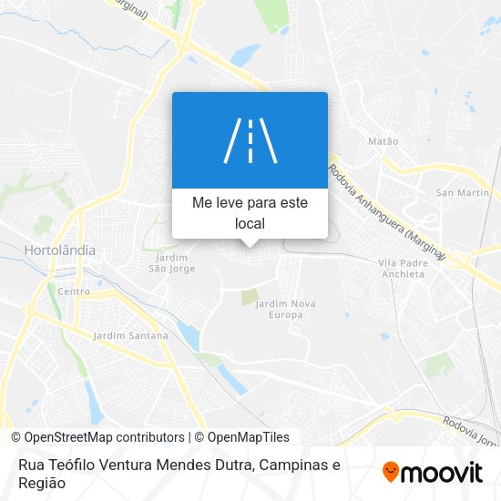 Rua Teófilo Ventura Mendes Dutra mapa