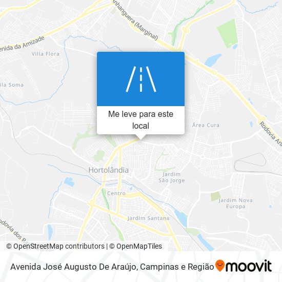 Avenida José Augusto De Araújo mapa