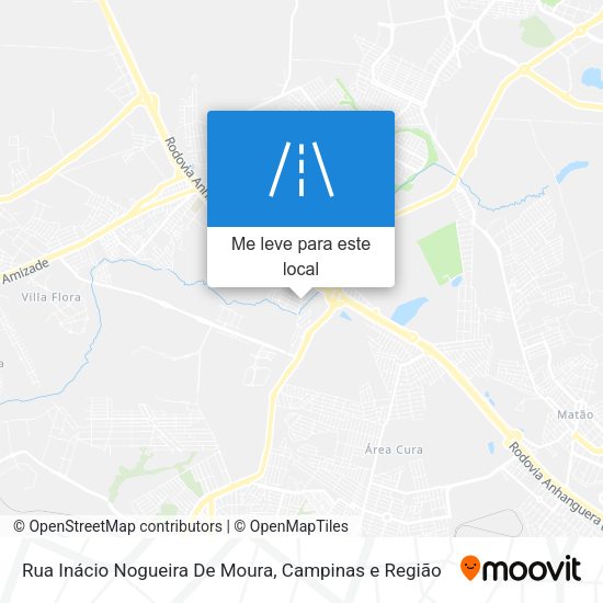 Rua Inácio Nogueira De Moura mapa
