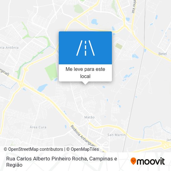 Rua Carlos Alberto Pinheiro Rocha mapa