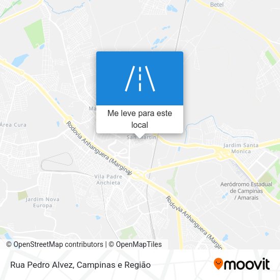 Rua Pedro Alvez mapa