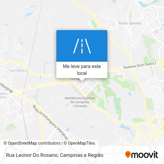 Rua Leonor Do Rosario mapa