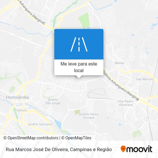 Rua Marcos José De Oliveira mapa