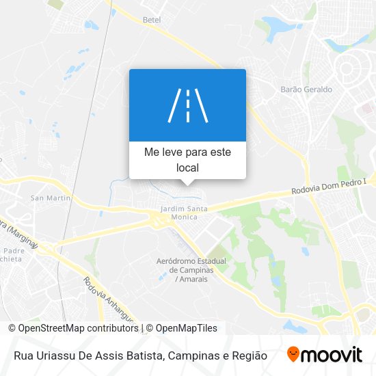 Rua Uriassu De Assis Batista mapa