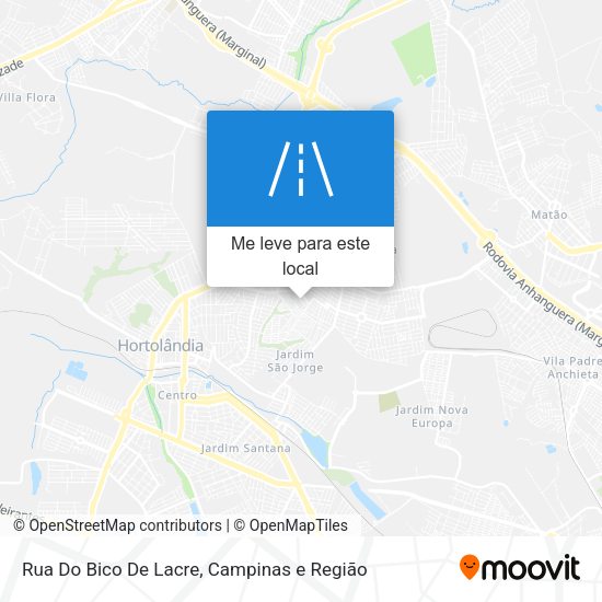 Rua Do Bico De Lacre mapa