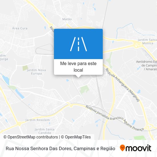 Rua Nossa Senhora Das Dores mapa