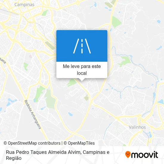 Rua Pedro Taques Almeida Alvim mapa