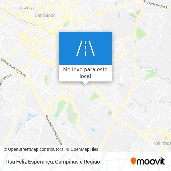 Rua Feliz Esperança mapa