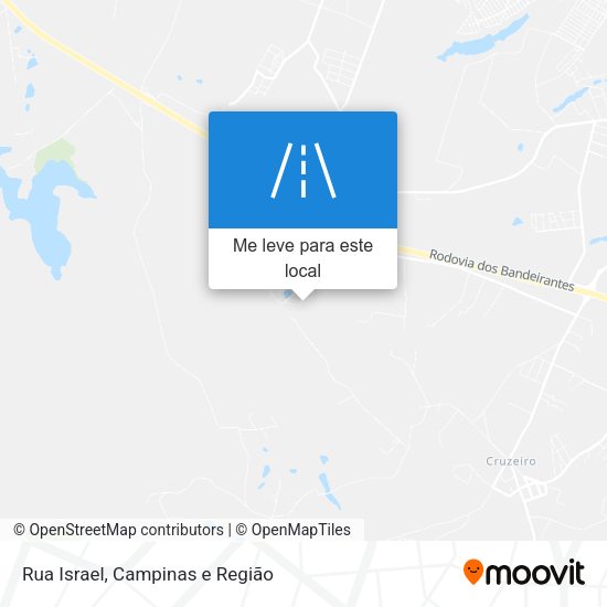 Rua Israel mapa
