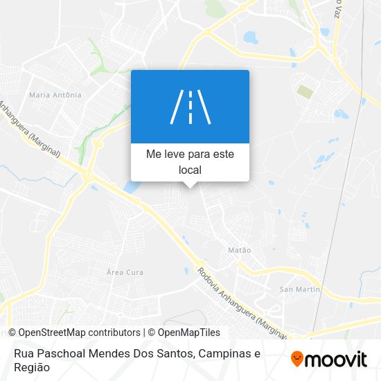 Rua Paschoal Mendes Dos Santos mapa