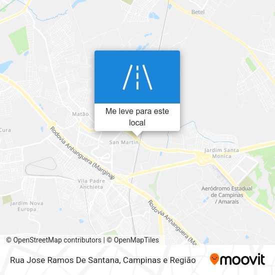 Rua Jose Ramos De Santana mapa