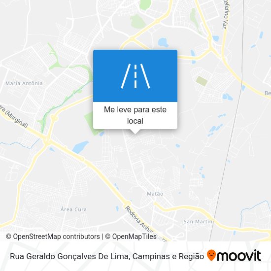 Rua Geraldo Gonçalves De Lima mapa