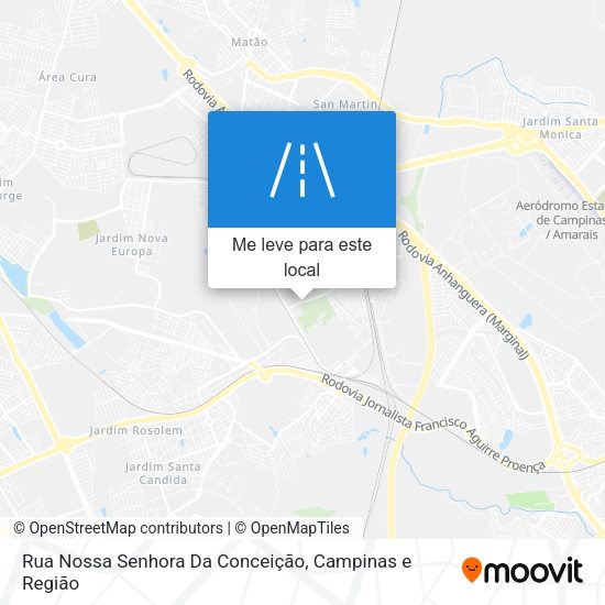 Rua Nossa Senhora Da Conceição mapa