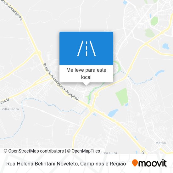 Rua Helena Belintani Noveleto mapa