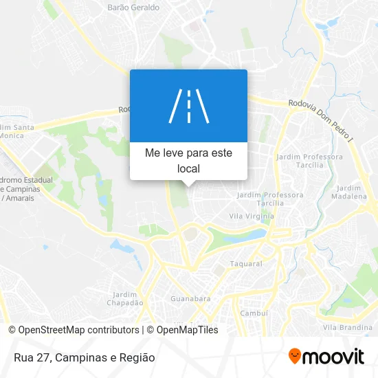 Rua 27 mapa