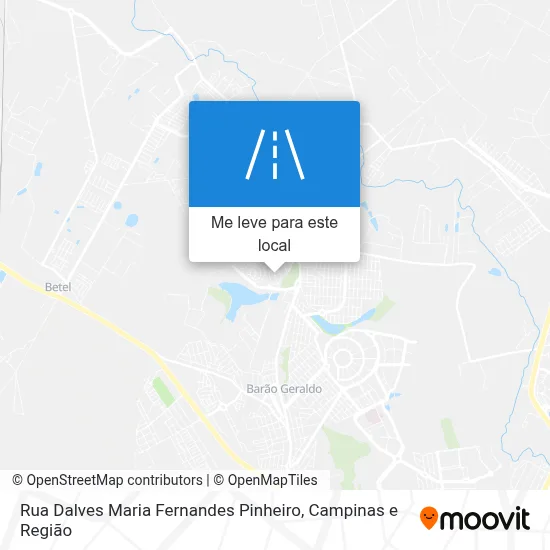 Rua Dalves Maria Fernandes Pinheiro mapa