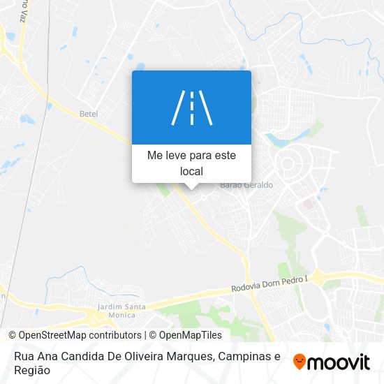 Rua Ana Candida De Oliveira Marques mapa